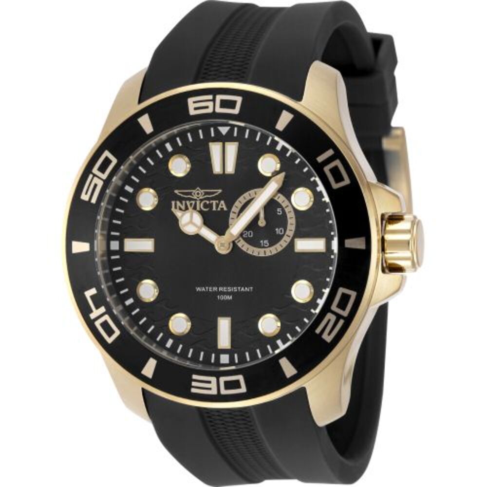 Invicta Men's Pro Diver Black Dial Watch - 49269